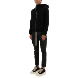 ASYMMETRICAL ZIPPER SWEATSHIRT