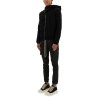 ASYMMETRICAL ZIPPER SWEATSHIRT