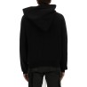 ASYMMETRICAL ZIPPER SWEATSHIRT