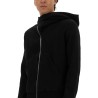 ASYMMETRICAL ZIPPER SWEATSHIRT