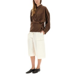 STRAIGHT TWISTED COLLAR SHIRT