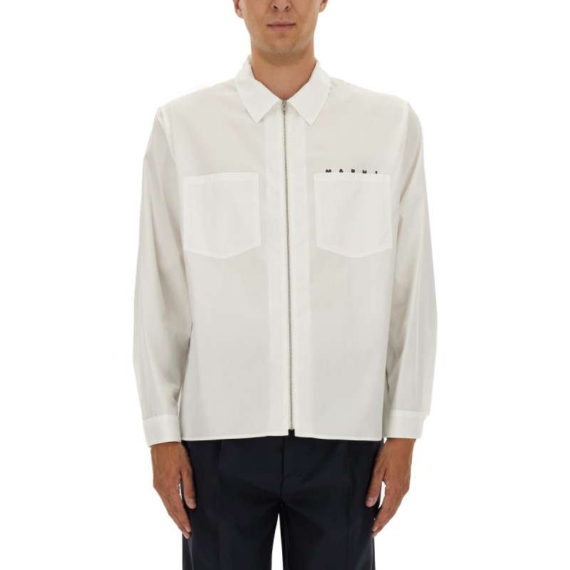 ZIPPERED SHIRT
