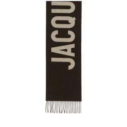 THE SCARF WITH LOGO
