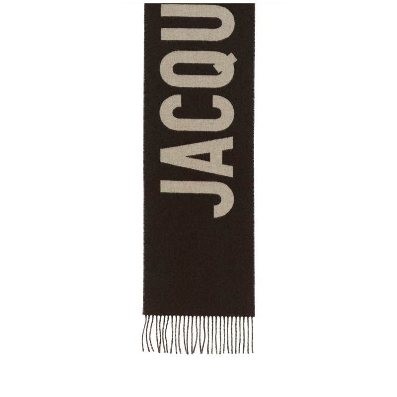 THE SCARF WITH LOGO