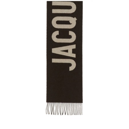 THE SCARF WITH LOGO