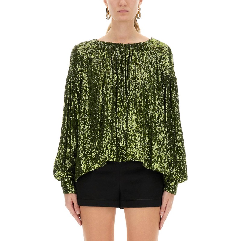 SEQUIN BLOUSE