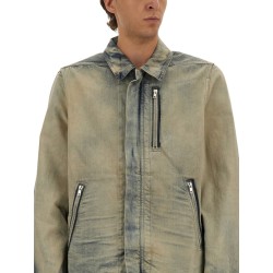JACKET WITH CONCEALED ZIPPER
