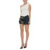 MINISKIRT WITH FLORAL APPLIQUÉS