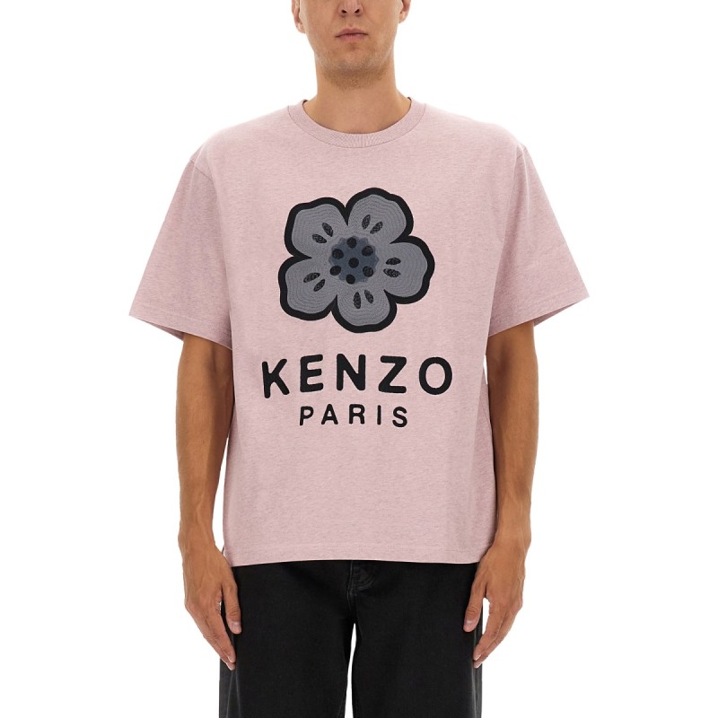 OVERSIZED T-SHIRT WITH "BOKE FLOWER" EMBROIDERY