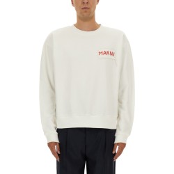 SWEATSHIRT WITH LOGO PATCH