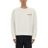 SWEATSHIRT WITH LOGO PATCH
