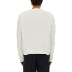 SWEATSHIRT WITH LOGO PATCH