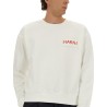 SWEATSHIRT WITH LOGO PATCH