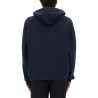 SWEATSHIRT WITH MAXI LOGO PRINT