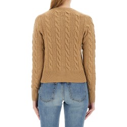 CABLE-KNIT CARDIGAN