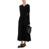 GATHERED MIDI DRESS