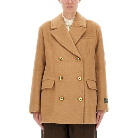 DOUBLE-BREASTED WOOL BLAZER
