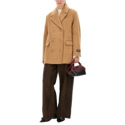 DOUBLE-BREASTED WOOL BLAZER