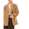 DOUBLE-BREASTED WOOL BLAZER