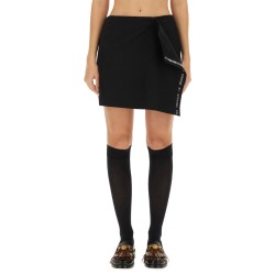 WOOL WRAP SKIRT