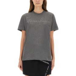 T-SHIRT WITH EMBROIDERED LOGO