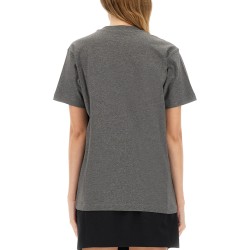 T-SHIRT WITH EMBROIDERED LOGO