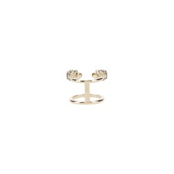 ANELLO DOPPIO TWIN SKULL