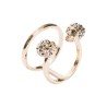 ANELLO DOPPIO TWIN SKULL