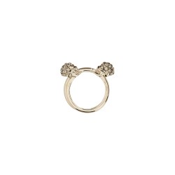 ANELLO DOPPIO TWIN SKULL