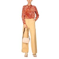 WIDE LEG CARGO PANTS