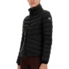 DOWN JACKET WITH KNITTED CUFFS