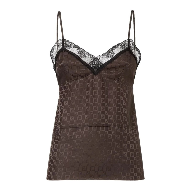 "JACQUARD FF" TOP