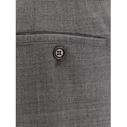 Wool blend trousers