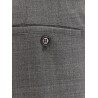 Wool blend trousers