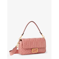 Mykonos Baguette leather shoulder bag
