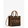 Fendi Sunshine Small jacquard FF fabric shoulder bag