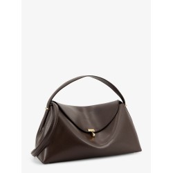 T-Lock leather shoulder bag