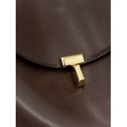 T-Lock leather shoulder bag