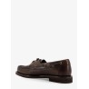 Leather loafers with Monili detail