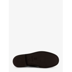 Leather loafers with Monili detail