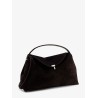 T-Lock suede leather shoulder bag