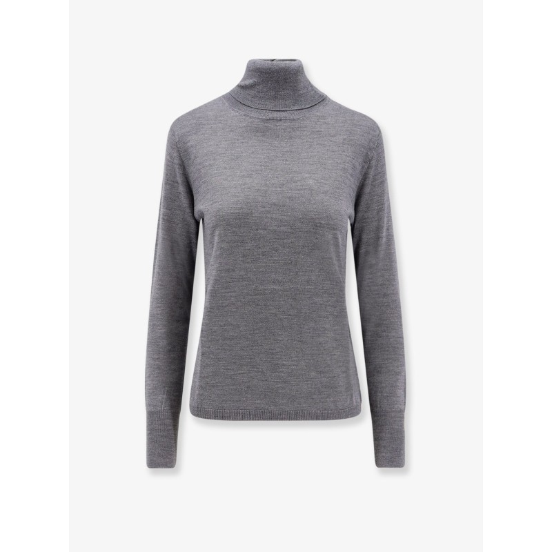 Virgin wool turtlenck sweater