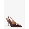 Sara 95 leather slingback pumps