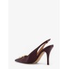Sara 95 leather slingback pumps