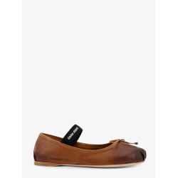 Leather ballerinas