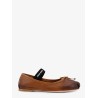 Leather ballerinas