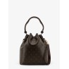 T Monogram Coated Canvas Bucket Bag