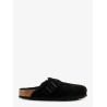 Boston VL/Shearling suede mule