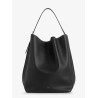 Leather Belted Tote shoulder bag