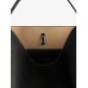 Leather Belted Tote shoulder bag